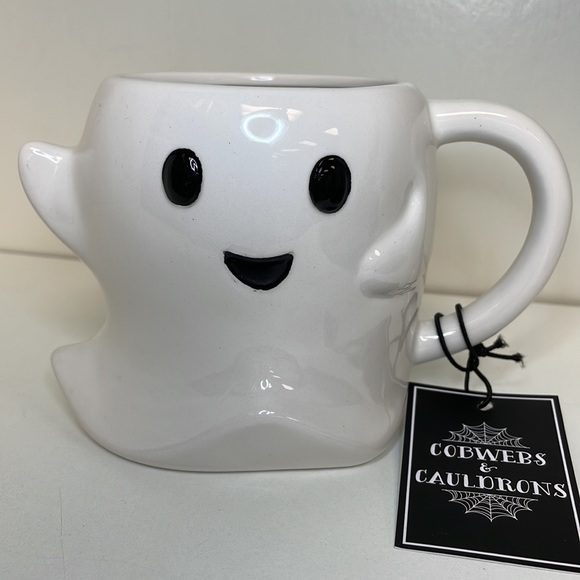 👻💗BOO! Figural Ghost 3D Ceramic Halloween Mug - Picture 6 of 6